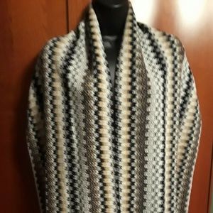 NWT Missoni Orange Label Fringe Scarf Wool Blend